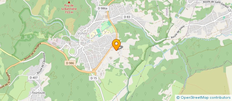 localisation de l'entreprise SERIC TECHNOLOGIE à VOLVIC