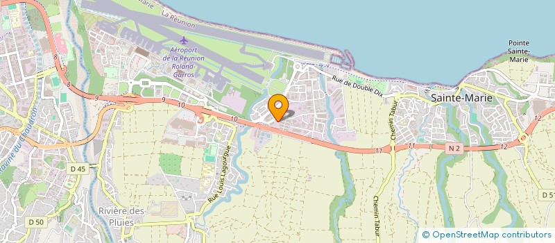 localisation de l'entreprise SERICOLOR SARL  SAINTE-MARIE