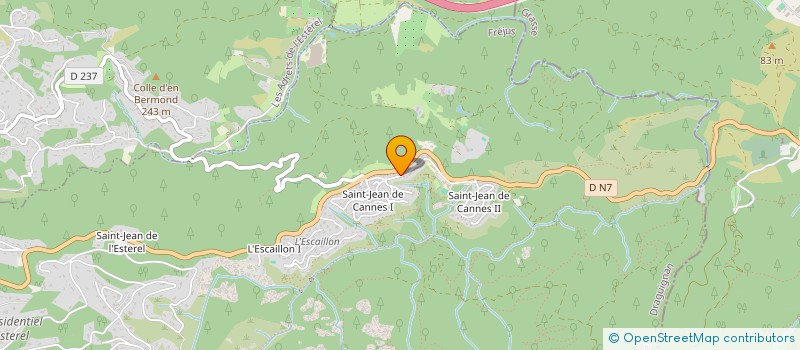 localisation de l'entreprise SERIDECO à FREJUS