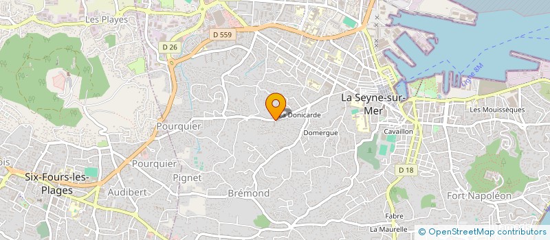 localisation de l'entreprise SERIE à LA SEYNE-SUR-MER