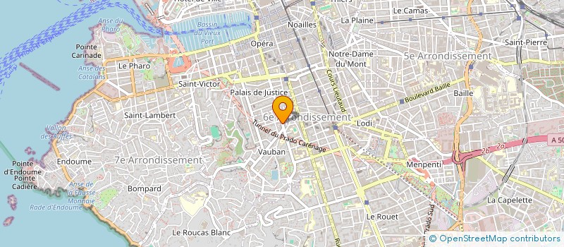 localisation de l'entreprise SERIE CHATBLANC 22 à MARSEILLE