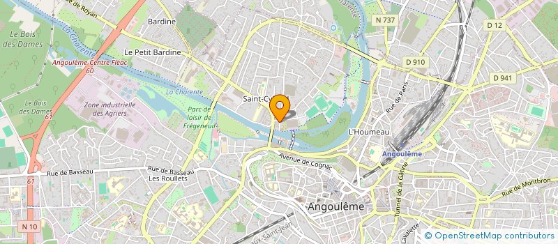 localisation de l'entreprise SERIE-US à ANGOULEME