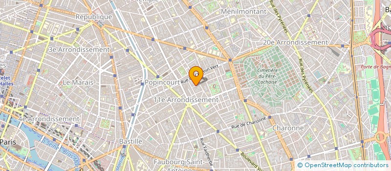 localisation de l'entreprise SERIELEC à PARIS