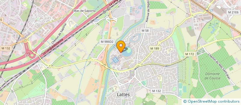 localisation de l'entreprise SERIES COMPANY à LATTES