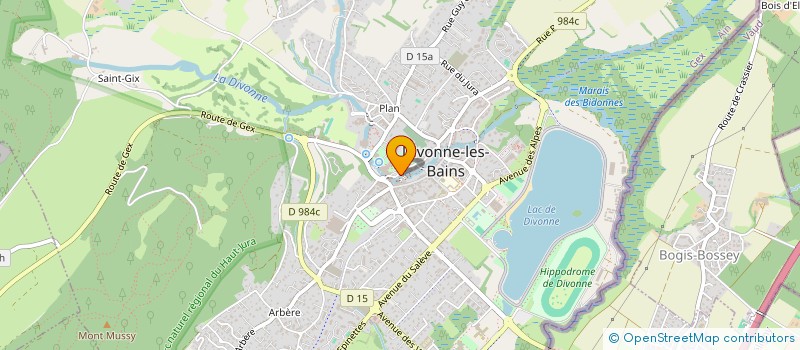 localisation de l'entreprise SERIEUX à DIVONNE-LES-BAINS