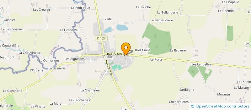 localisation de l'entreprise SERIF INTERNATIONAL à CUILLE