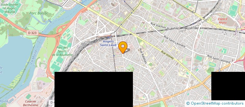 localisation de l'entreprise SERIFOPS SERV ETUD RECH INFORM à ANGERS