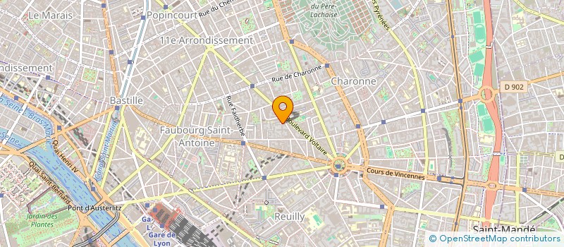 localisation de l'entreprise SERIG  PARIS