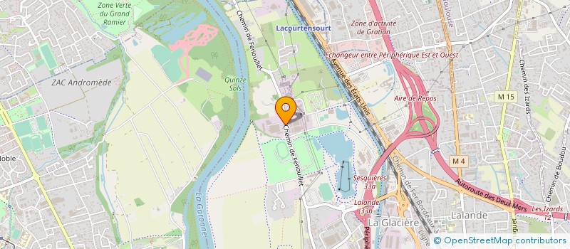 localisation de l'entreprise SERIGNAC INDUSTRIE à TOULOUSE