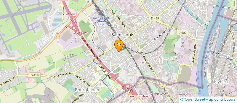 localisation de l'entreprise SERIGRAPHIE P. WETTER  BARTENHEIM