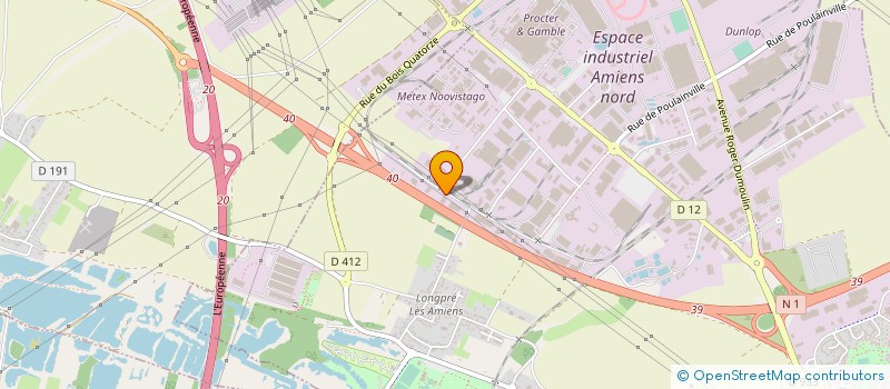 localisation de l'entreprise SERIGRAPHIE PICARDE  AMIENS