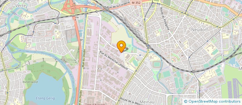 localisation de l'entreprise SERIGRAPHIE SYSTEM à STRASBOURG