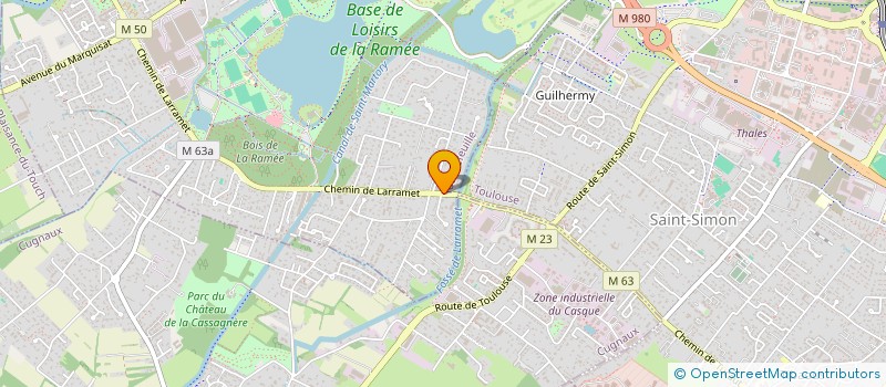 localisation de l'entreprise SERIGRAPHIE TOURNEFEUILLE  TOURNEFEUILLE