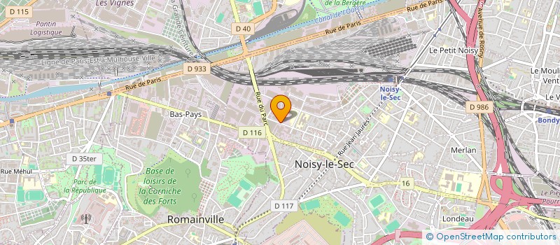 localisation de l'entreprise SERIGRAPHIE TRIDIMENSIONNELLE à NOISY-LE-SEC