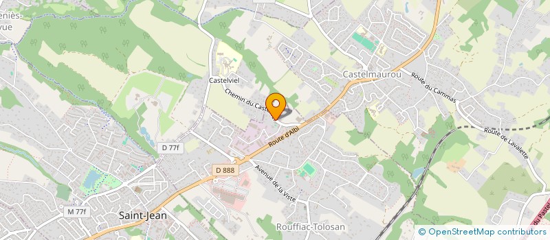 localisation de l'entreprise SERILEC à ROUFFIAC-TOLOSAN