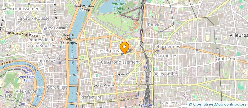 localisation de l'entreprise SERIM  LYON