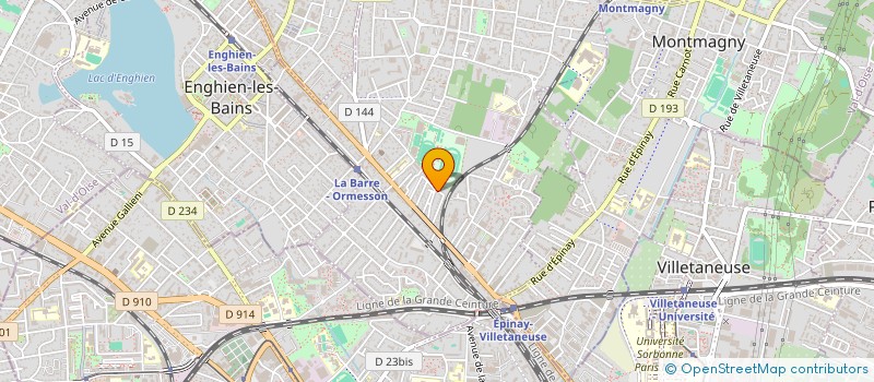 localisation de l'entreprise SERIMARKER SARL  DEUIL-LA-BARRE