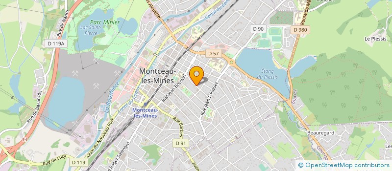 localisation de l'entreprise SERIMECA à MONTCEAU-LES-MINES