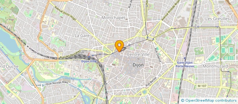 localisation de l'entreprise SERIMMO à DIJON