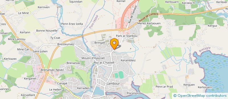 localisation de l'entreprise SERIMMO  PONT-L'ABBE