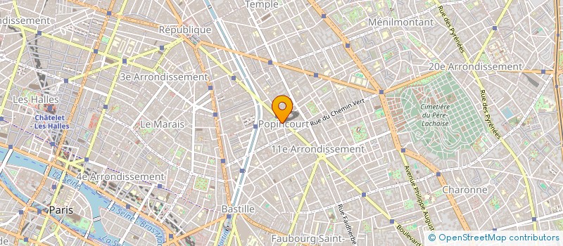 localisation de l'entreprise SERIMPI  PARIS