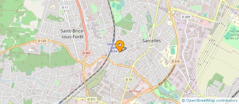 localisation de l'entreprise SERIN CHEZ VOUS à VILLETANEUSE