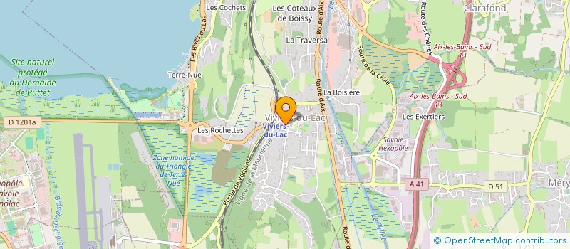 localisation de l'entreprise SERINIM à MERY