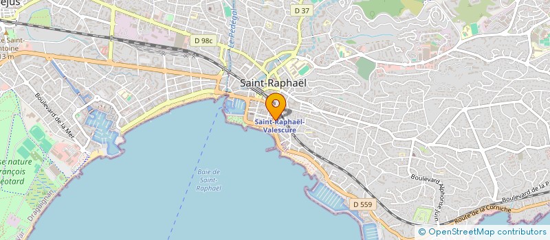localisation de l'entreprise SERIOUS BARBER & HAIRCUT SAINT RAPHAEL à SAINT-RAPHAEL