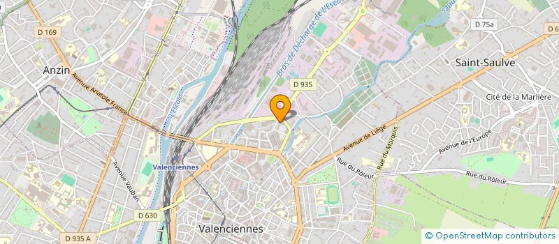 localisation de l'entreprise SERIOUS GAME LAB  VALENCIENNES