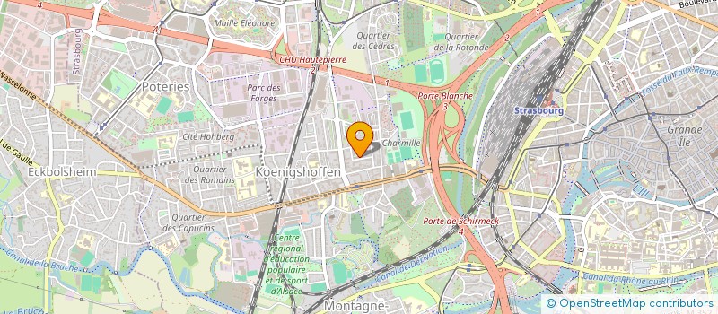 localisation de l'entreprise SERIOUS GAMING CONSULTING à STRASBOURG