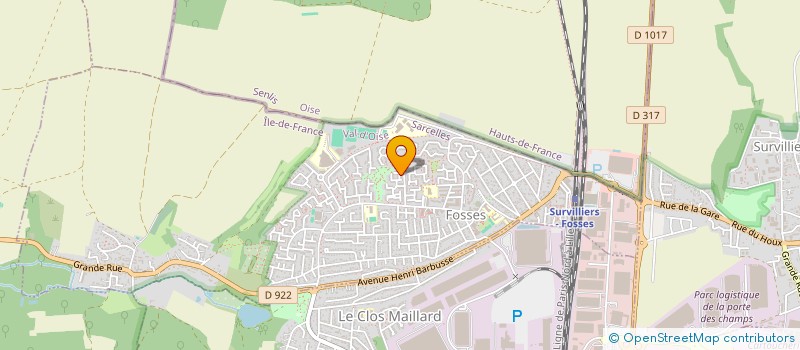 localisation de l'entreprise SERIOUS GROWERS  FOSSES