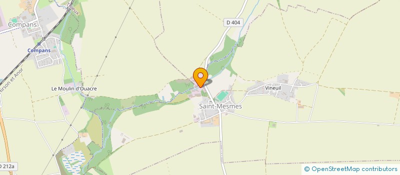 localisation de l'entreprise SERIOUS MECHANICS  SAINT-MESMES