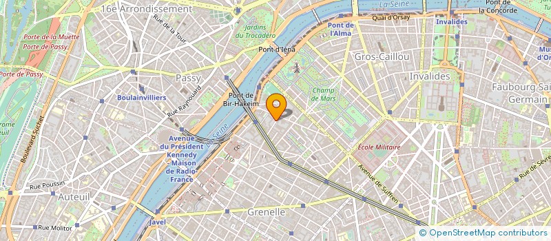 localisation de l'entreprise SERIPAR à PARIS