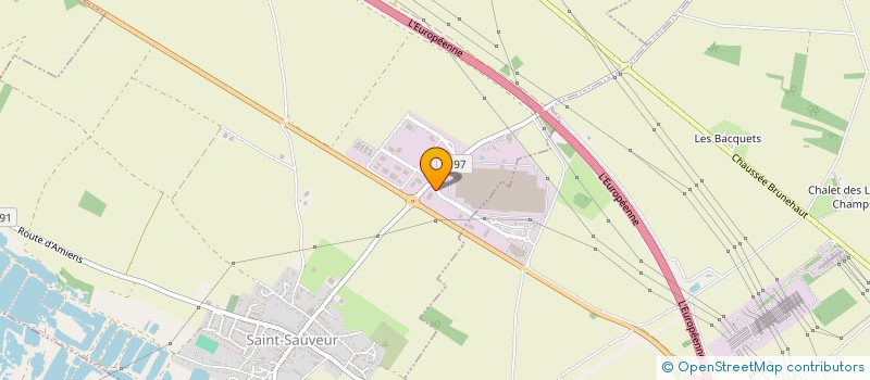 localisation de l'entreprise SERIPRIME  SAINT-SAUVEUR