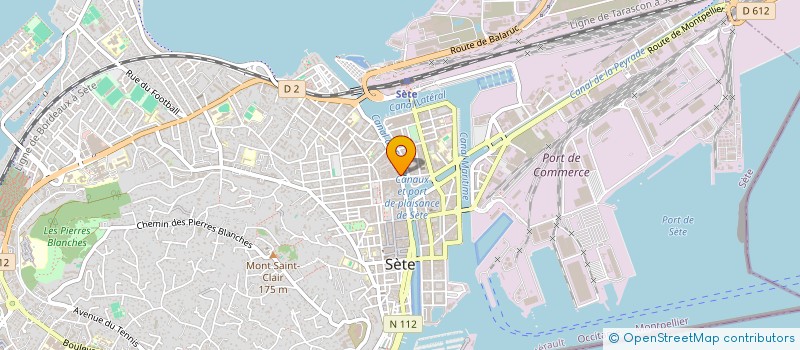 localisation de l'entreprise SERIR à SETE