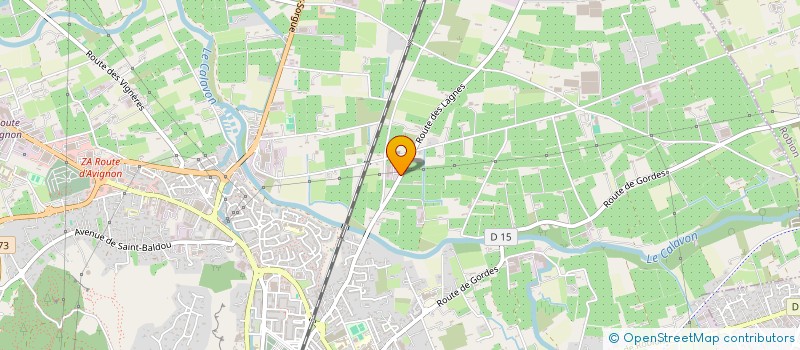 localisation de l'entreprise SERISUD  CAVAILLON