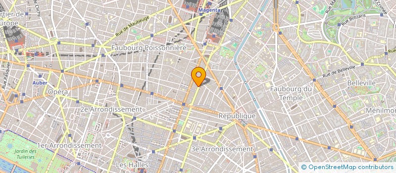 localisation de l'entreprise SERITA  PARIS