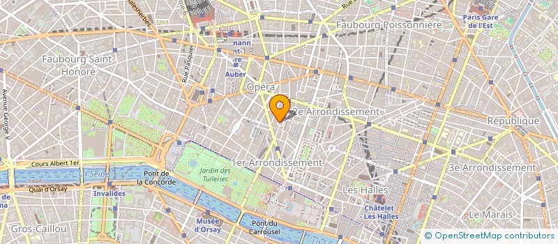 localisation de l'entreprise SERITEL à PARIS