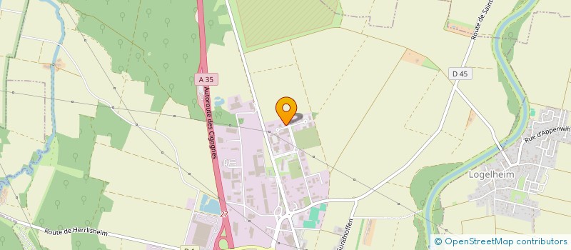 localisation de l'entreprise SERITEX  SAINTE-CROIX-EN-PLAINE