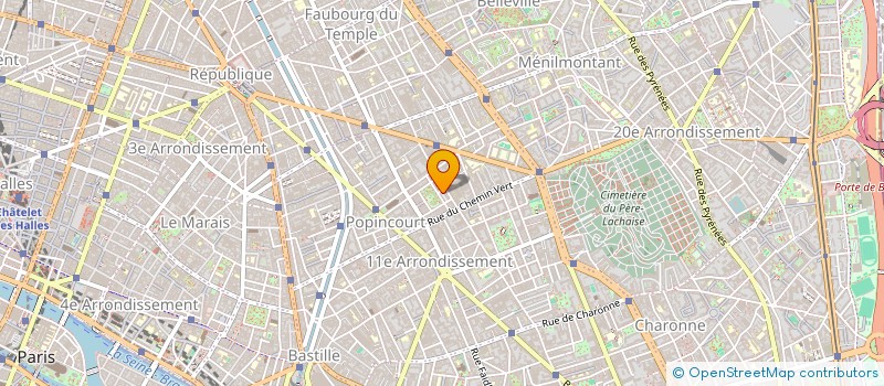 localisation de l'entreprise SERIVAN à PARIS