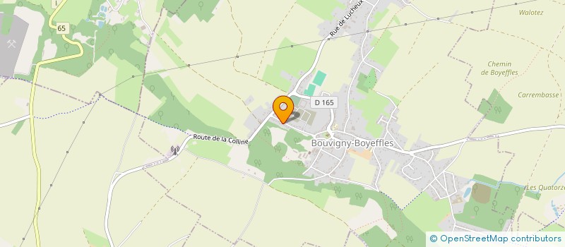localisation de l'entreprise SERJ à BOUVIGNY-BOYEFFLES