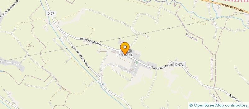 localisation de l'entreprise SERJER  ALBIAC