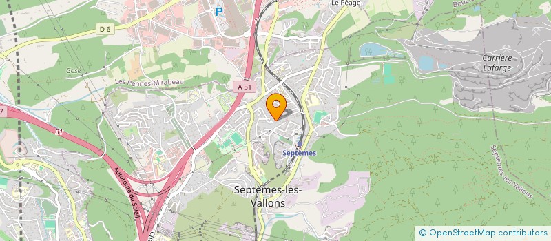 localisation de l'entreprise SERLAU à SEPTEMES-LES-VALLONS