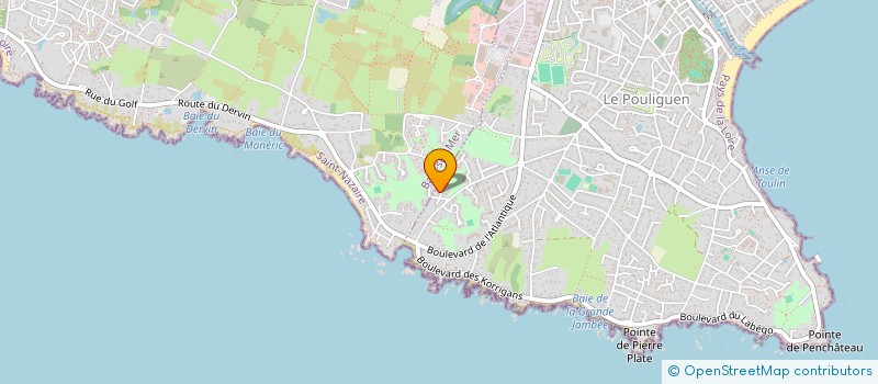 localisation de l'entreprise SERLICAEL  LE POULIGUEN