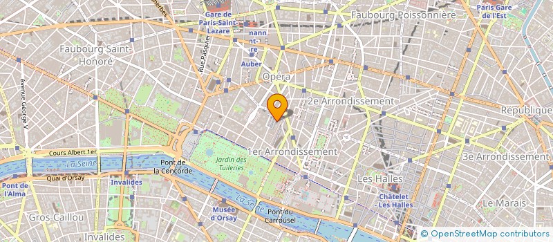 localisation de l'entreprise SERLIN ASSOCIATES  PARIS