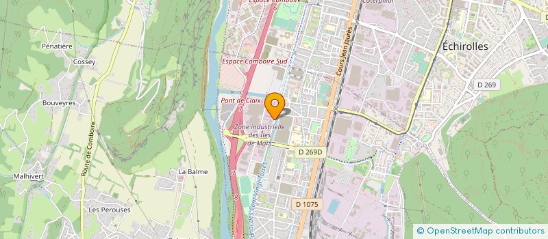 localisation de l'entreprise SERLOCK  LE PONT-DE-CLAIX