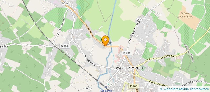 localisation de l'entreprise SERLOCO  GAILLAN-EN-MEDOC