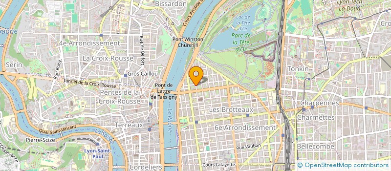 localisation de l'entreprise SERLY à LYON