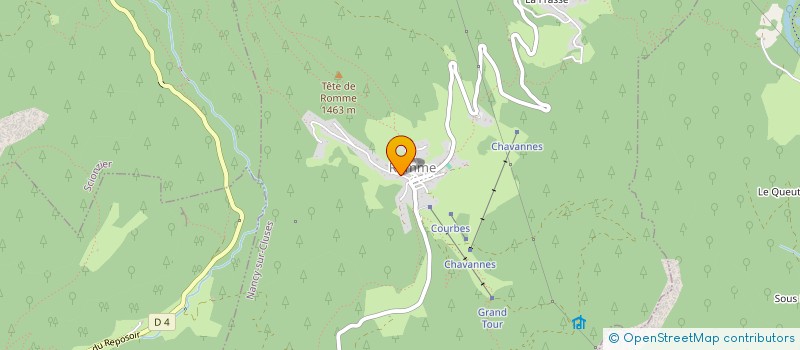 localisation de l'entreprise SERM  NANCY-SUR-CLUSES