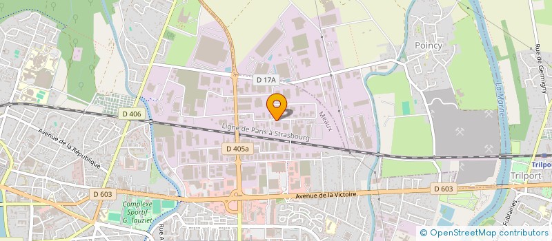 localisation de l'entreprise SERM'S à MEAUX